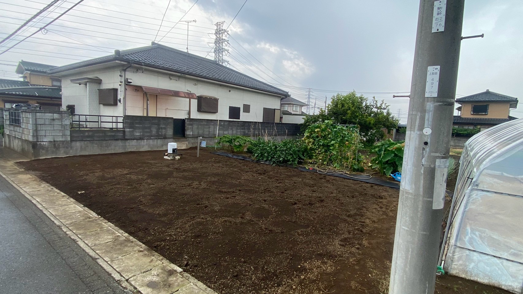 ガレージ解体工事/盛土整地工事 @茨城県古河市