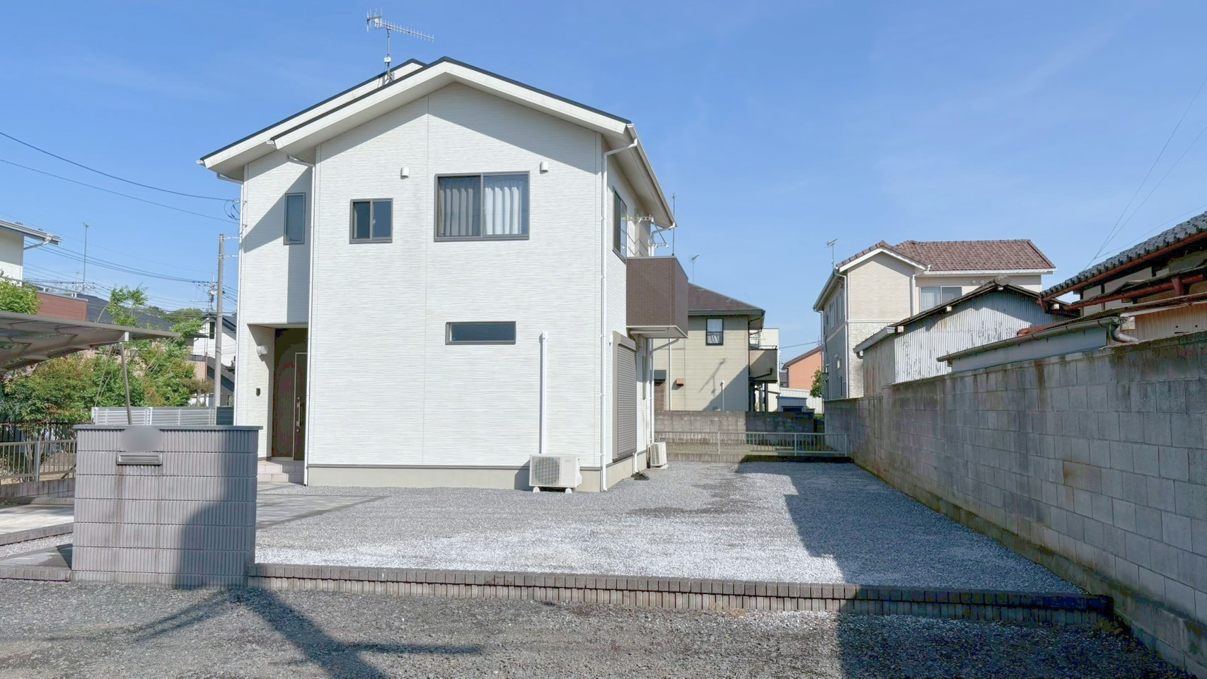 伐採工事/防草シート・砕石敷設工事@栃木県足利市