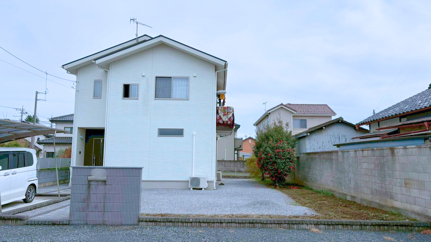伐採工事/防草シート・砕石敷設工事@栃木県足利市