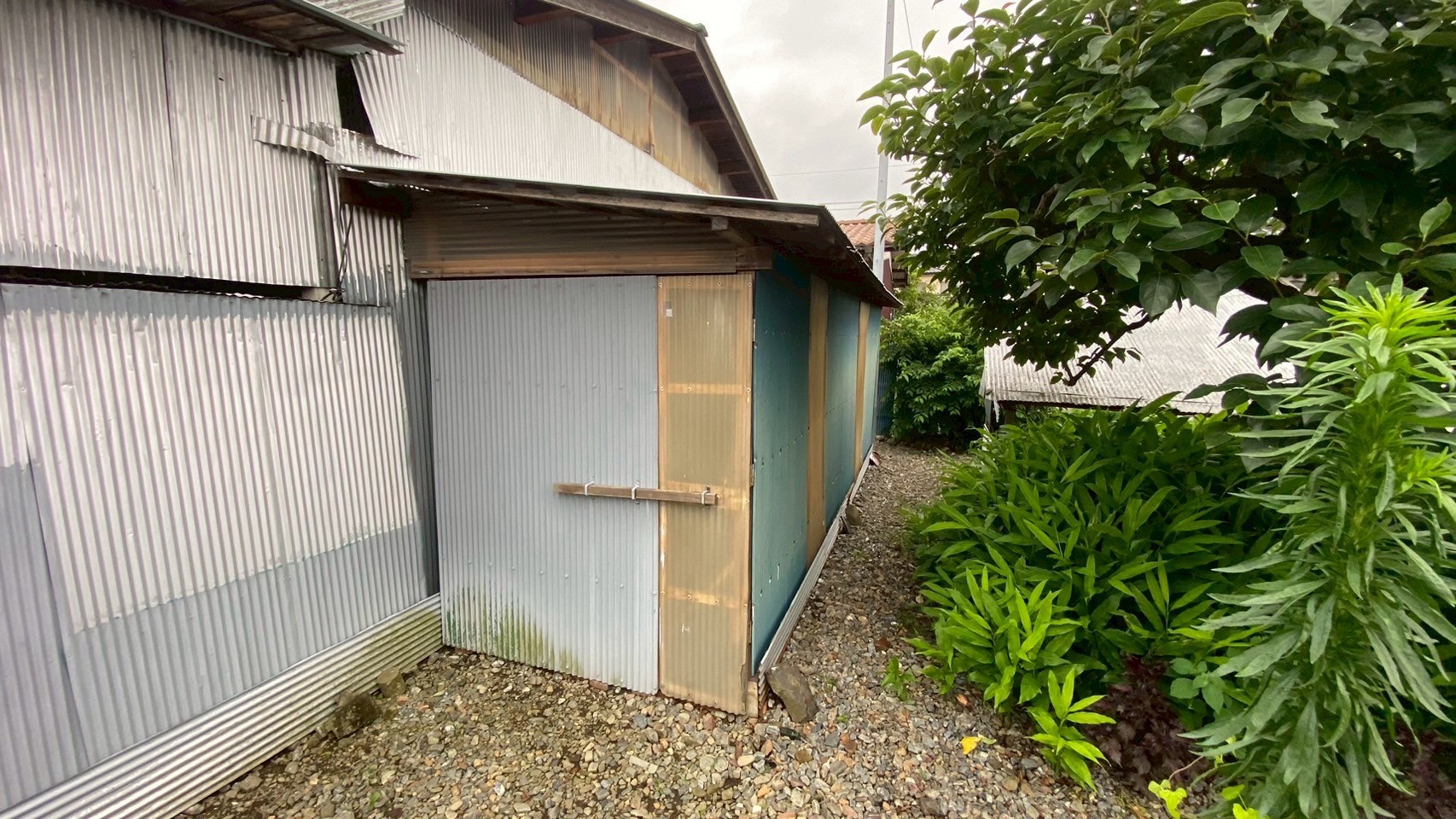 物置小屋解体工事／砕石敷設工事 ＠栃木県佐野市