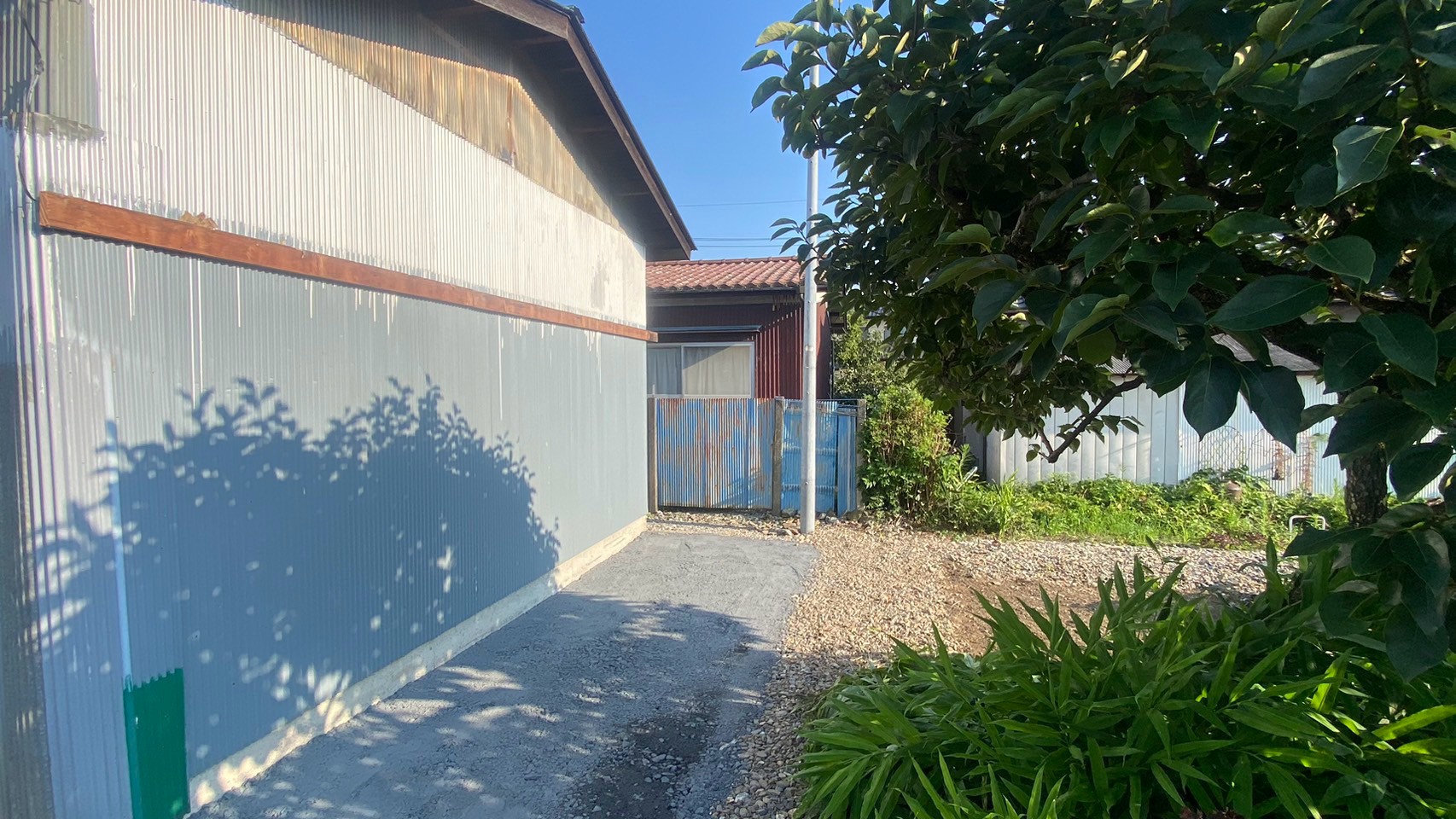 物置小屋解体工事／砕石敷設工事 ＠栃木県佐野市