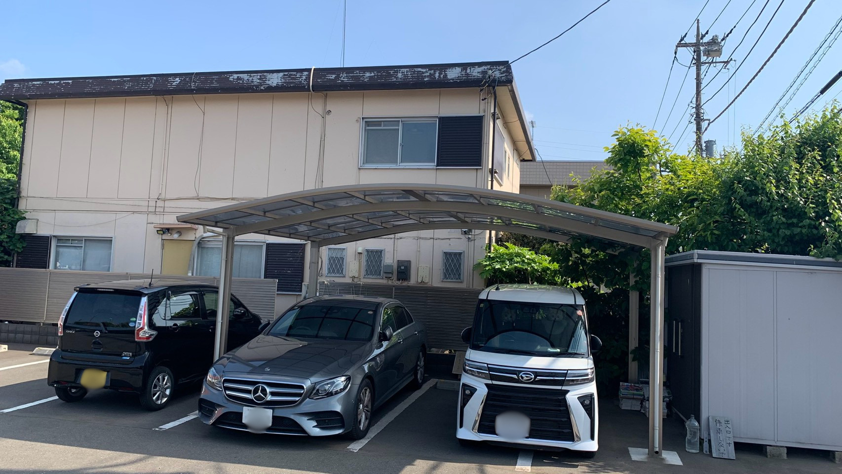 軽量鉄骨住宅解体工事／カーポート・コンクリート塀撤去工事／伐採・伐根工事＠茨城県古河市
