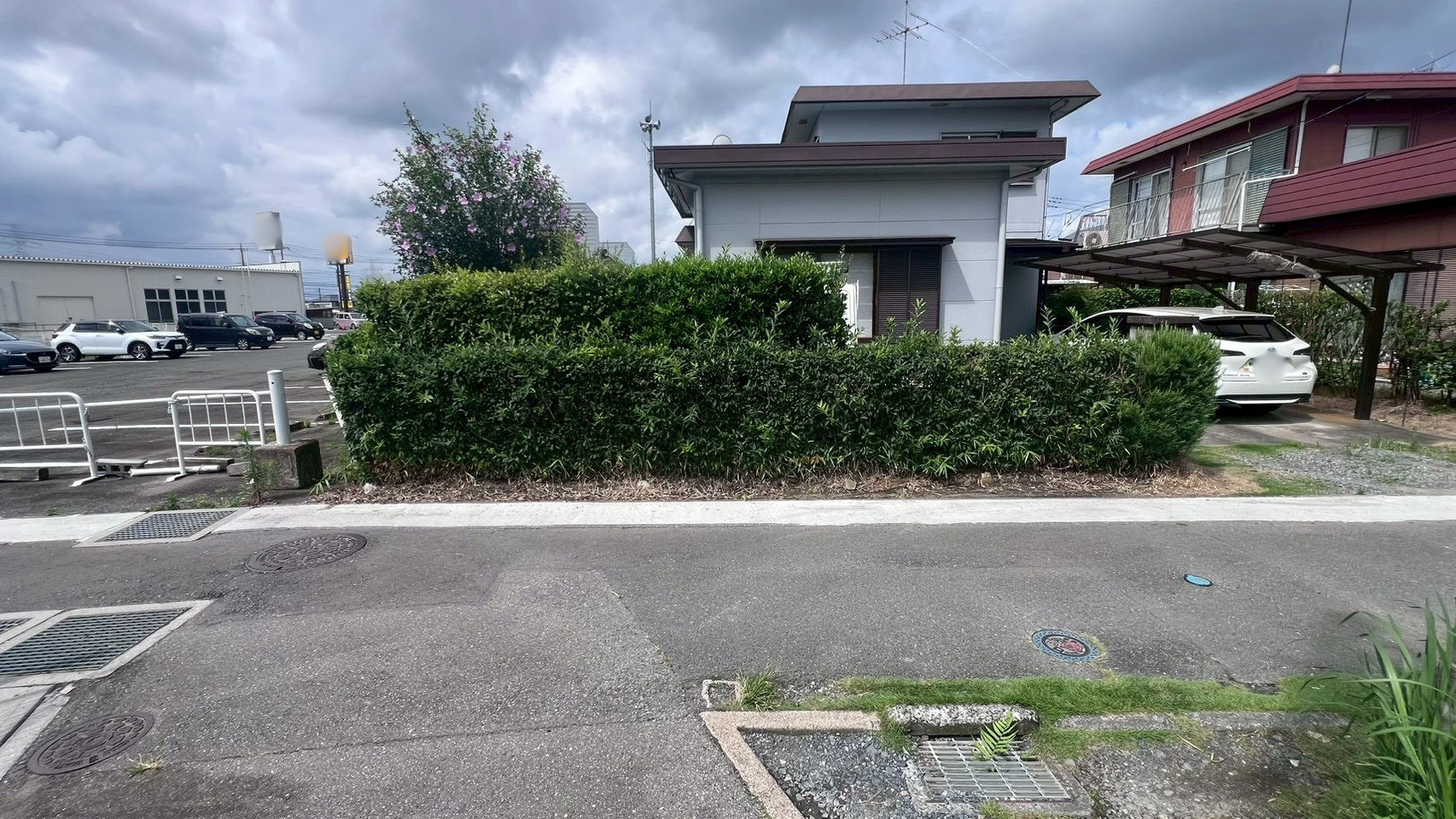 伐採伐根工事/フェンス新設工事@茨城県筑西市
