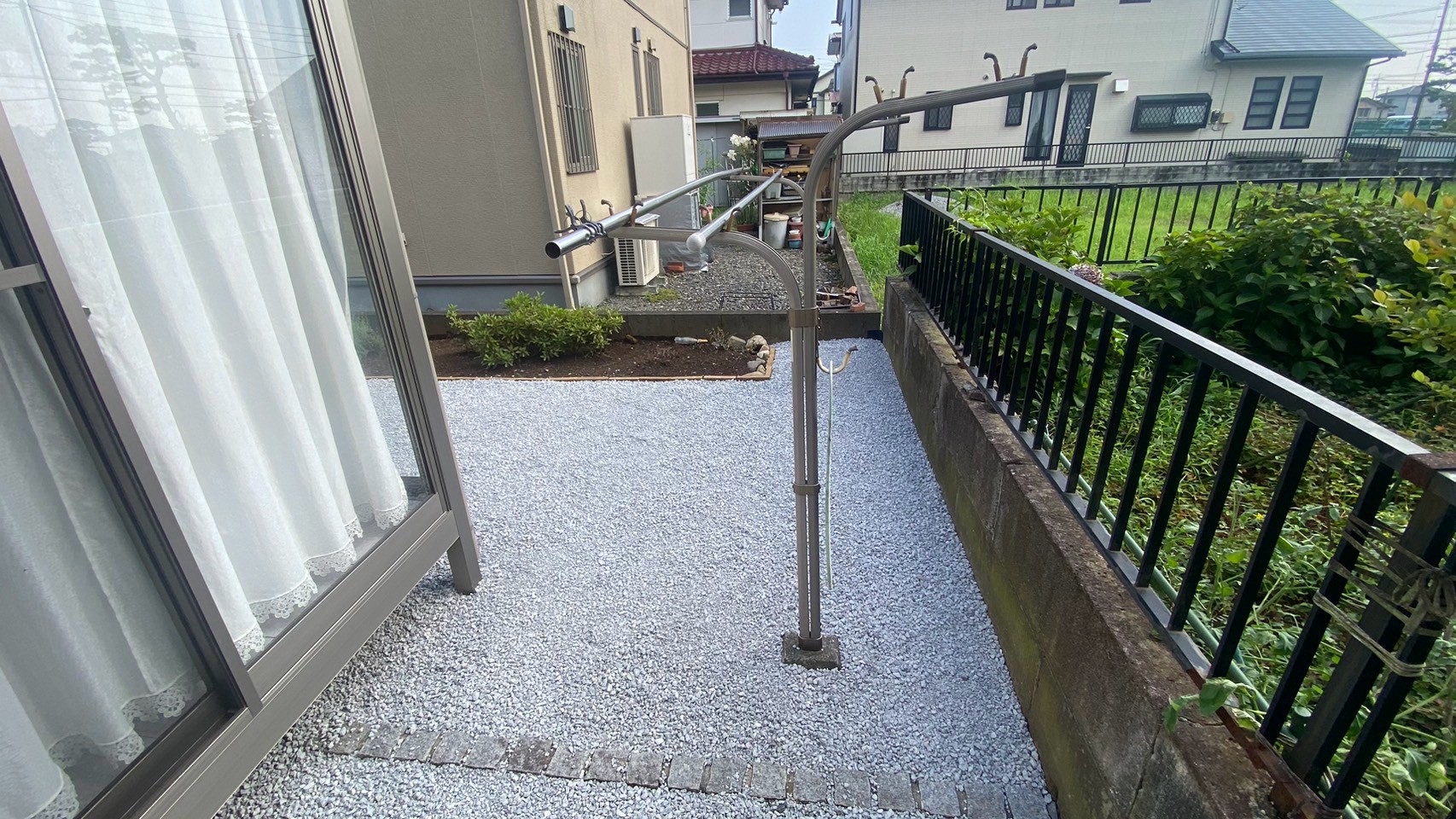 防草シート・砕敷設工事 @栃木県下都賀郡壬生町