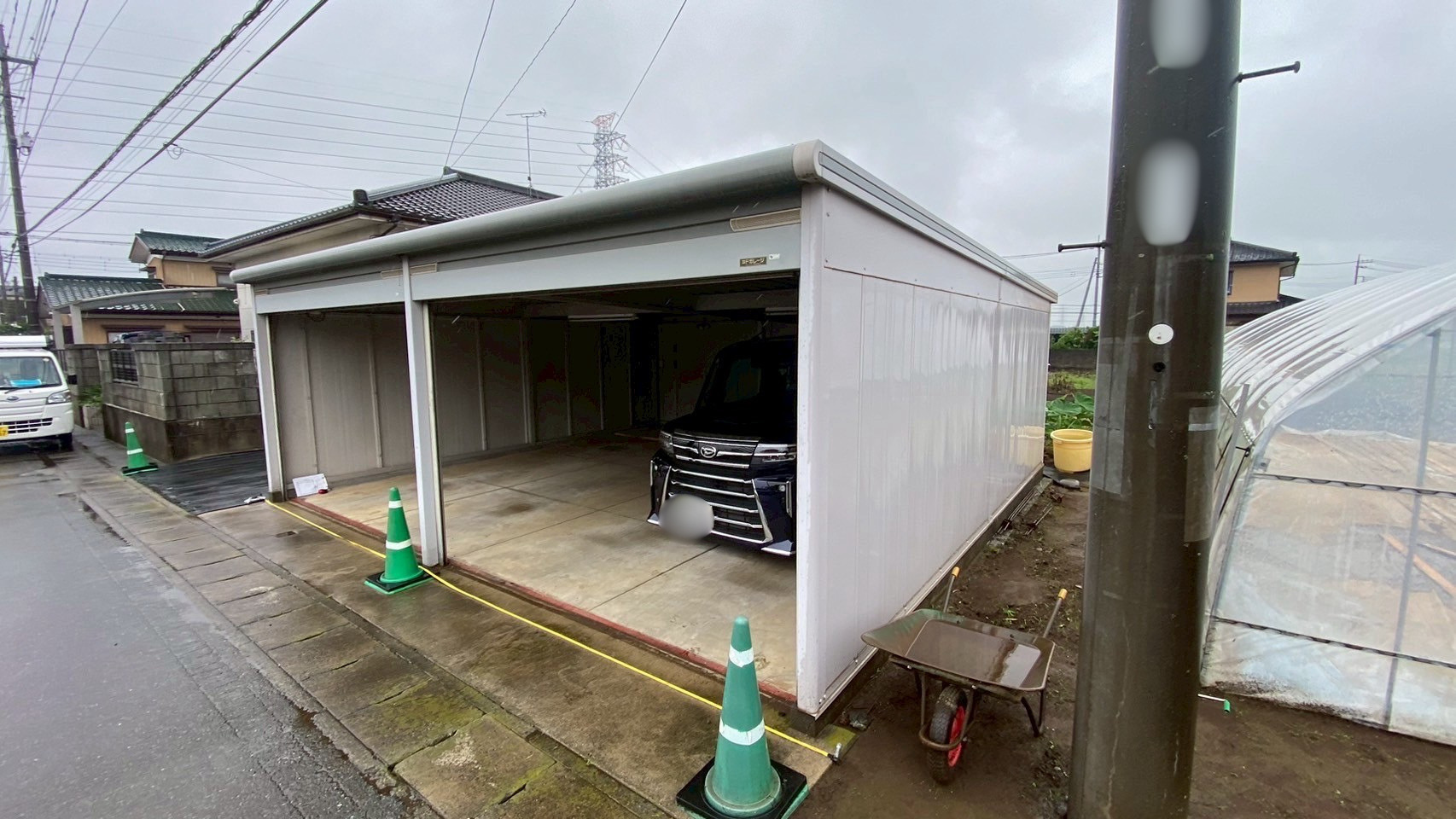 ガレージ解体工事/盛土整地工事 @茨城県古河市