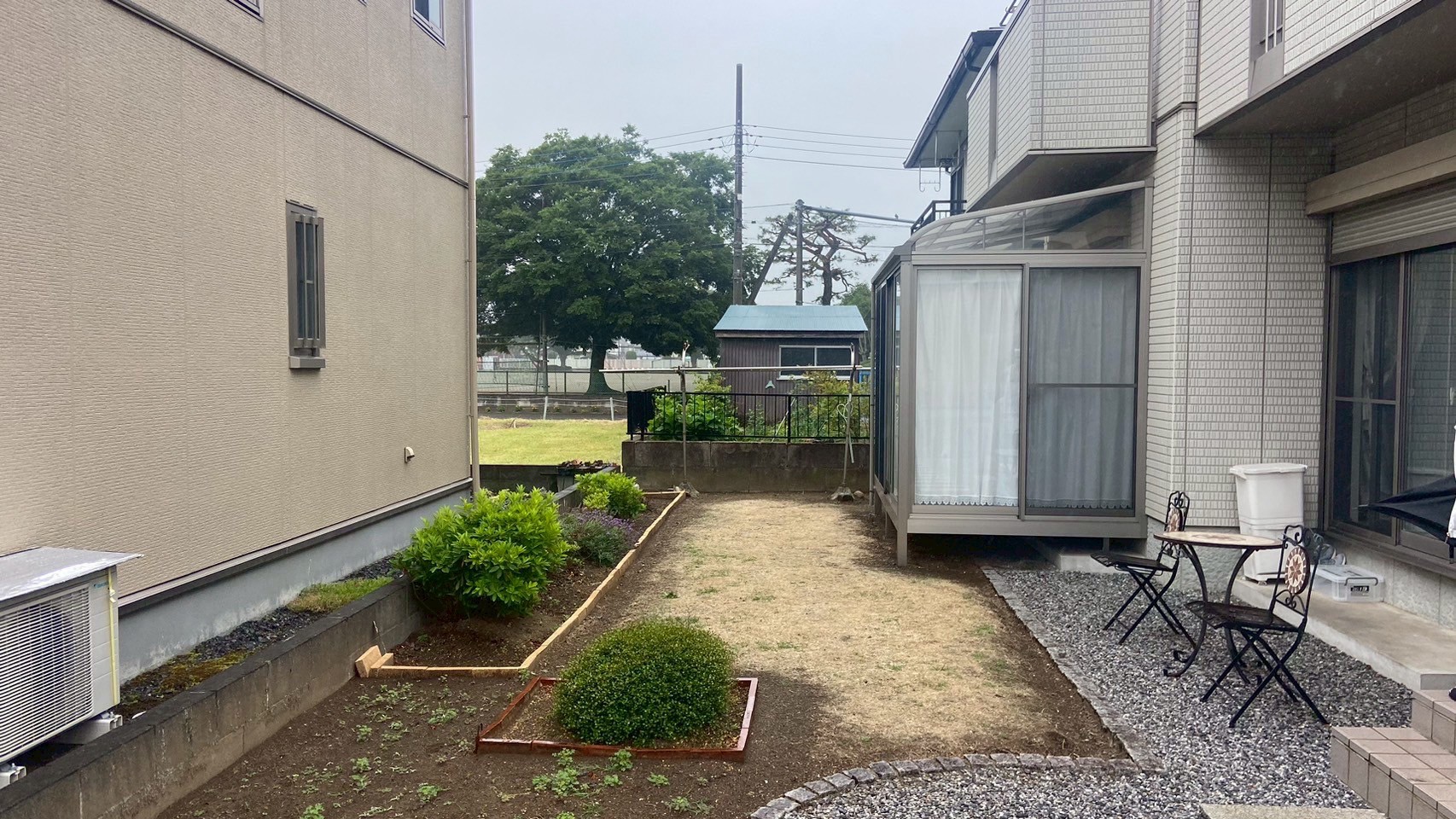 防草シート・砕敷設工事 @栃木県下都賀郡壬生町