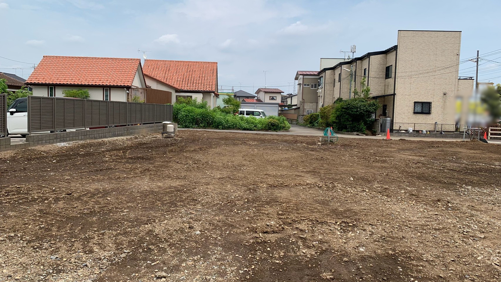 軽量鉄骨住宅解体工事／カーポート・コンクリート塀撤去工事／伐採・伐根工事＠茨城県古河市