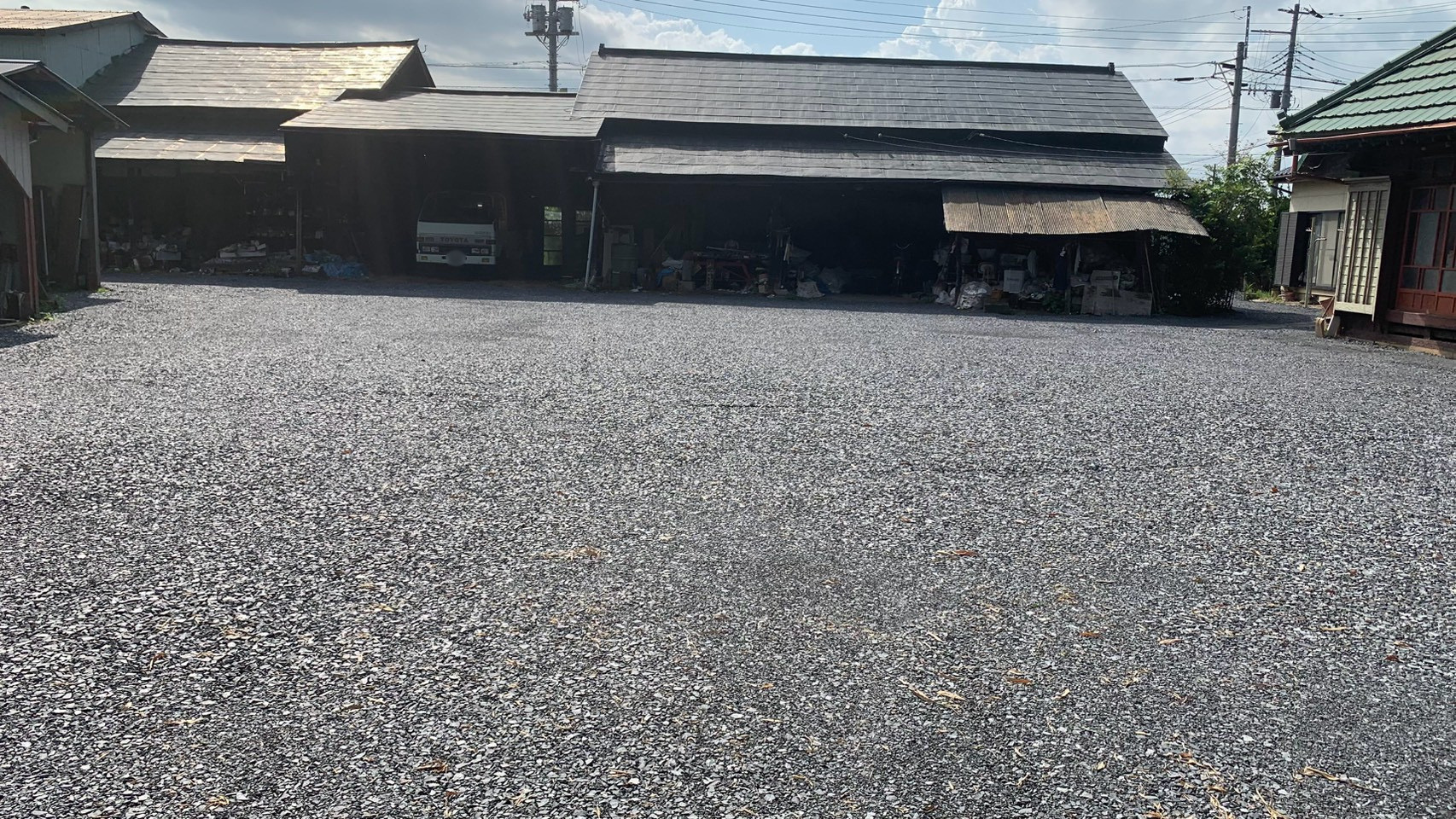 草刈り/伐採工事/砕石敷設工事 @栃木県小山市