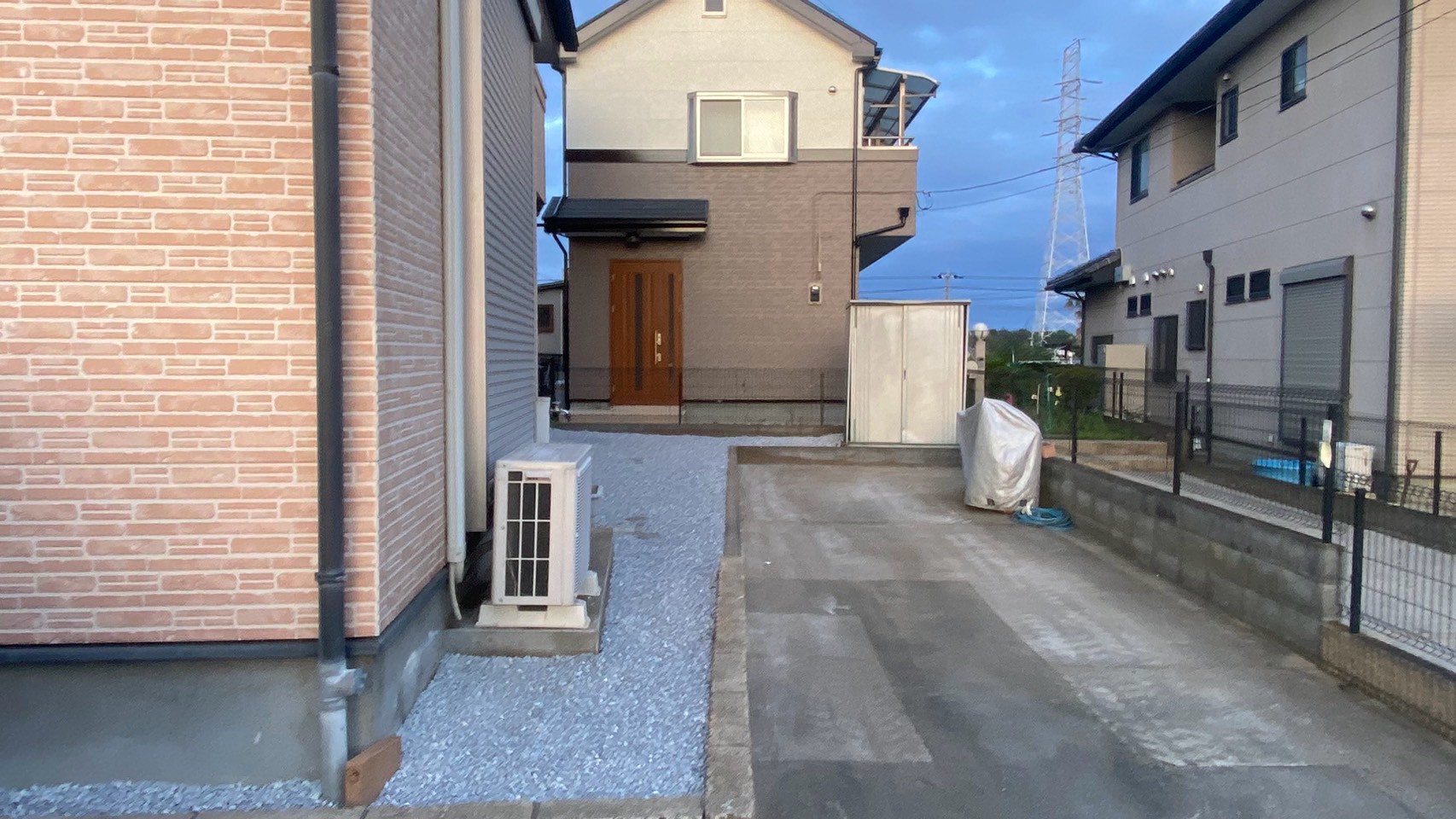 除草作業／防草シート敷設工事／砕石敷設工事＠茨城県古河市