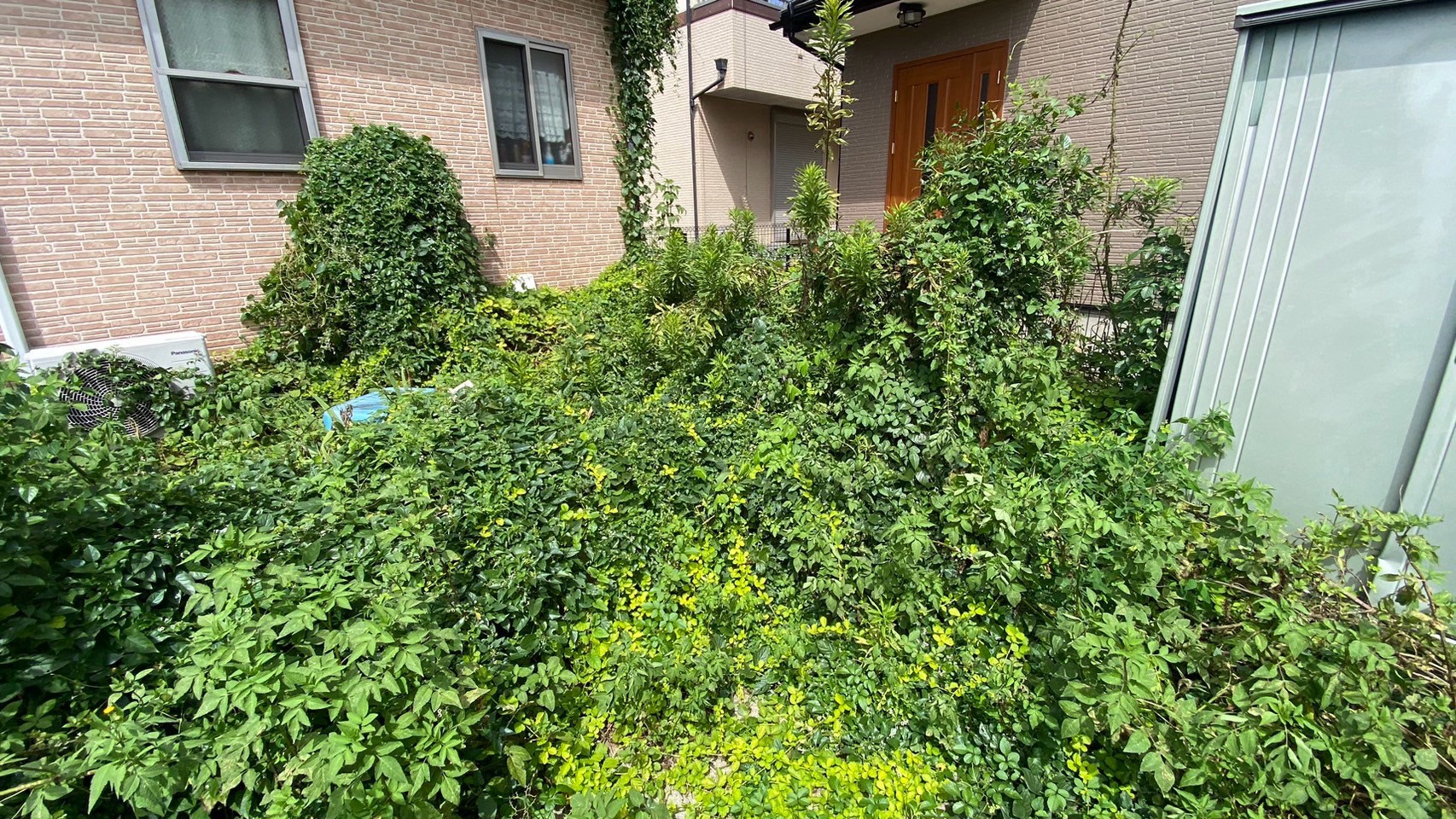 除草作業／防草シート敷設工事／砕石敷設工事＠茨城県古河市