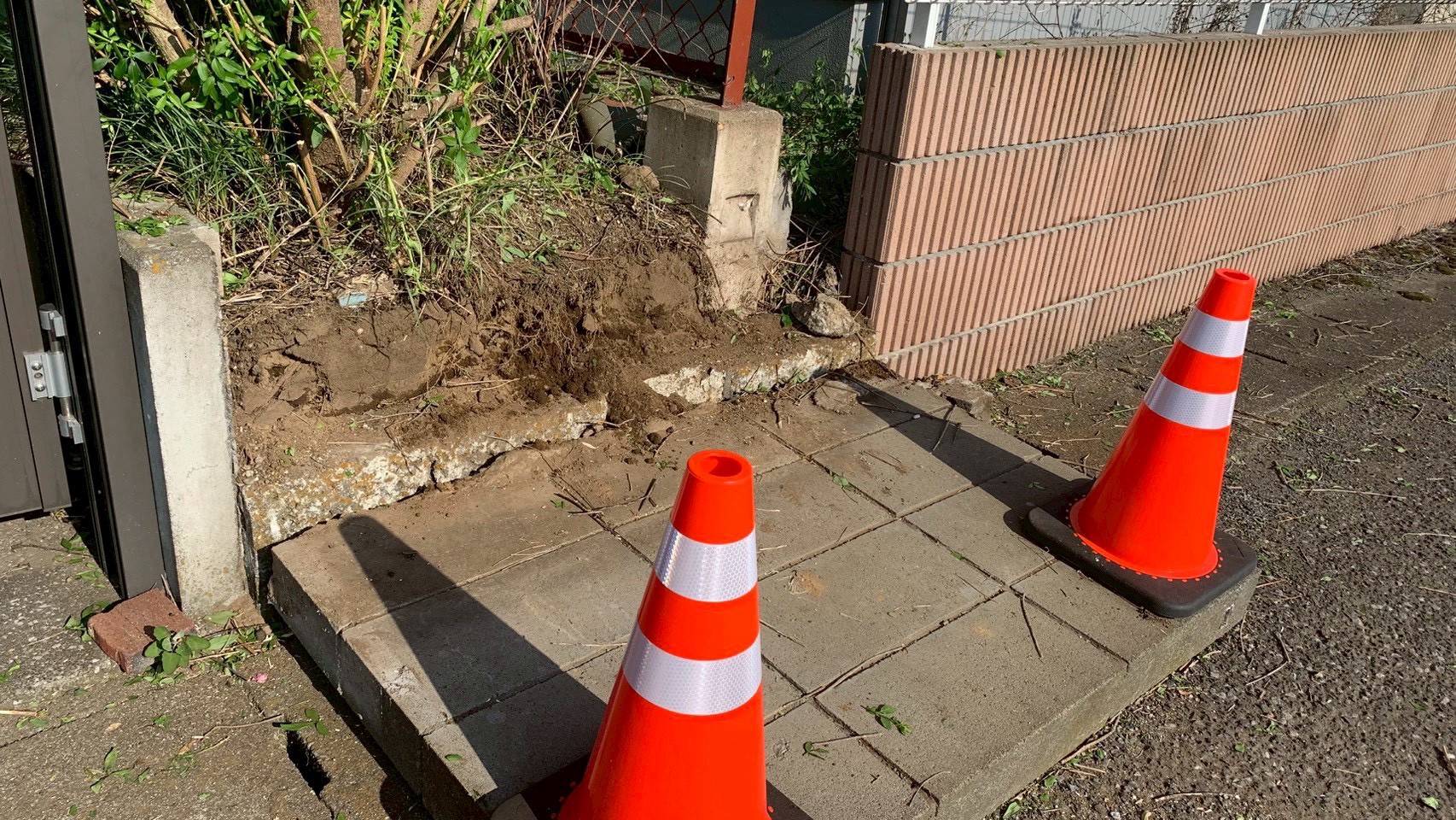 ブロック塀撤去・新設工事 ＠群馬県館林市