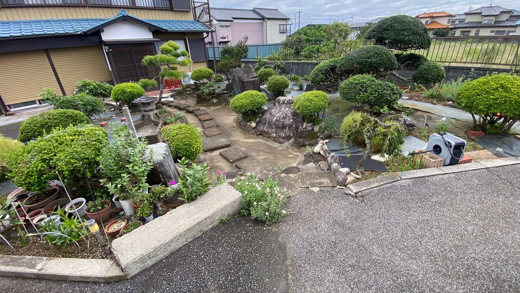 外構撤去工事／防草シート・砕石敷設工事／人工芝敷設工事 ＠栃木県栃木市