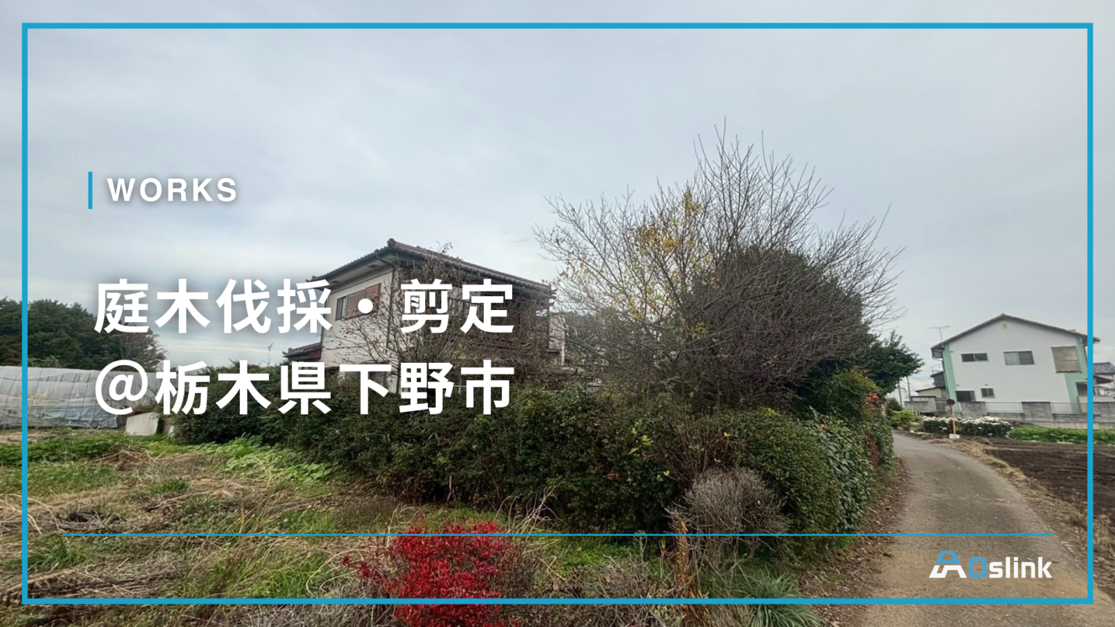 庭木伐採・剪定＠栃木県下野市